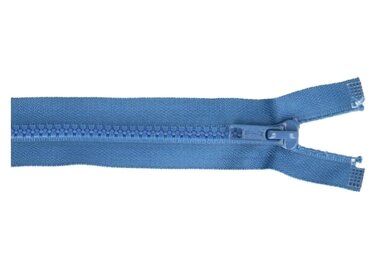 Teilbare Blockreißverschlüsse - Deelbare blokrits Blauw 35cm 