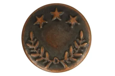 Runde Knöpfe - Jeansknoop koper 1.7 cm (711041/11) 
