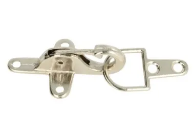 Diverse merken fournituren - Sluiting Haak Zilver 8 cm (1004)