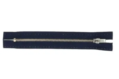 Sierritsen - Optilon rits metaal Donkerblauw 12cm. 0210
