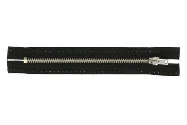 8 cm Reißverschlüsse - Metall-Reißverschluss schwarz 000 8 cm
