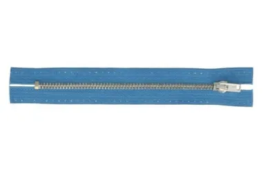 Sierritsen - Optilon rits metaal Jeansblauw 10cm. 0235