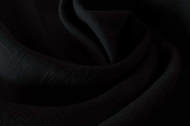 Broek stoffen - Linnen stof - zwart - 0100-999