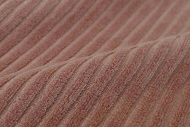 Roze tricot stoffen - Tricot stof - Corduroy - oudroze - 0729-820