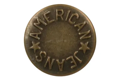 Knopen - Jeansknoop geel/brons 17mm (711041-12)