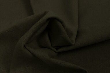 185gr/M² - Linnen stof - recycled woven mixed linen - camouflage groen - 0823-213