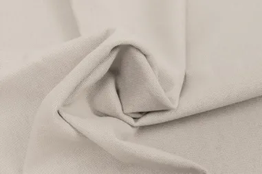 40% viscose, 30% polyester, 25% linnen, 5% katoen stoffen - Linnen stof - recycled woven mixed linen - off-white - 0823-020