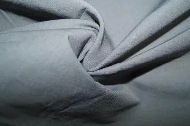 Stretch stoffen - Stretch stof - bengaline - blauw-grijs - RS0045-354