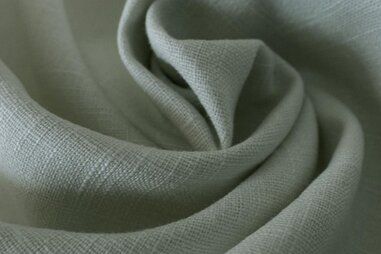 100% Linnen stoffen - Linnen stof - groen/blauw - 0100-320