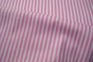 Boerenbont stoffen - Katoen stof - streep - roze - 5574-011