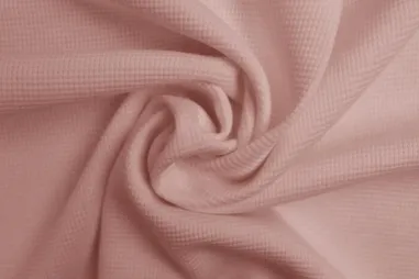 Wafelkatoen stoffen - Katoen stof - tricot fijne wafel - roze - 0921-092