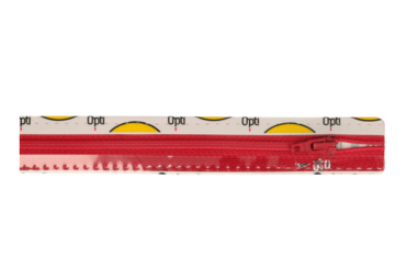 Optilon - Optilon fijne kunststof kersenrood 25 cm. 0752