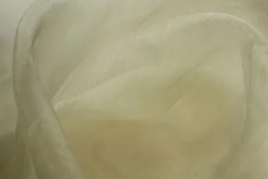 Weihnachten - Organza ecru