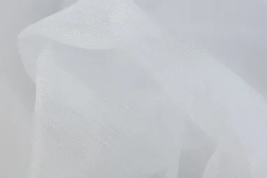 Festlicher Stoff - Sparkling Tüll weiss (Farbnr 7)