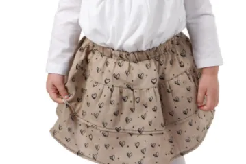 Annie do it yourself - Annie Do It Yourself (85) - naaipatroon rokje met ruches - maat 50 tm 98