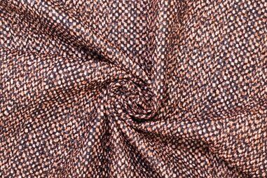Gestepptes Futter - Polyesterstoff - gewebt, gesteppt - braun - 822006-70