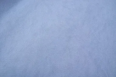 100% polyamide stoffen - Tüll breit hellgrau
