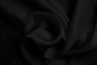 Bruidssatijn - Satijn stof - allegro - zwart - 0862-999