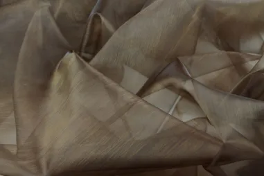 Tassen vilt 7071-057 Bruin 3mm - Organza stof - chocoladebruin - 4455-012