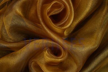 Decoratiestoffen - Organza stof - goud - 7057-020