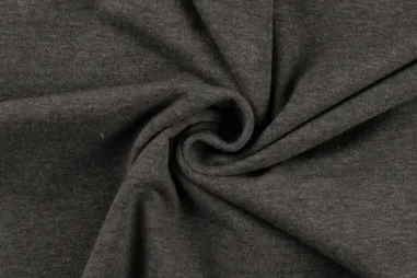 220gr/M² - Tricot stof - middengrijs gemêleerd - 0179-661