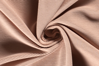 Roze tricot stoffen - Tricot stof - ottoman ribbel - lichtroze - 18493-111