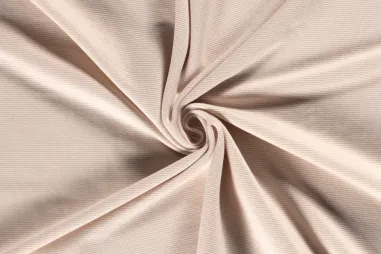 2022 - Tricot stof - ottoman ribbel - gebroken wit - 18493-151