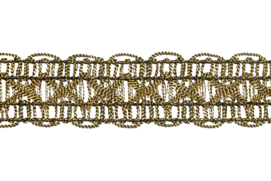 Sierband* - Galonband - zwart goud - 4662-AGO
