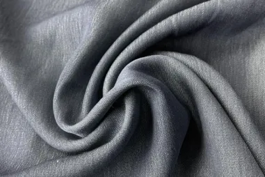 Grau - Spijkerstof - denim satin - grijs - 0930-980