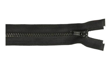 Teilbare Blockreißverschlüsse - Teilbarer Reißverschluss schwarz 40 cm