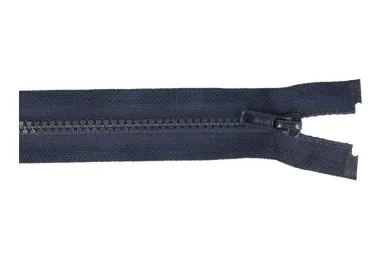 Kunststof ritsen - Deelbare blokrits donkerblauw 30 cm