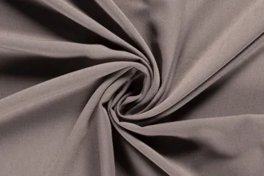 270gr/M² - Stretch stof - bi-stretch - donker taupebruin - 1615-054