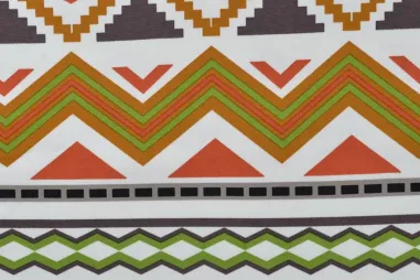 Stoffe - Jersey Stoff - french terry fantasy stripe - terra - K20023-360