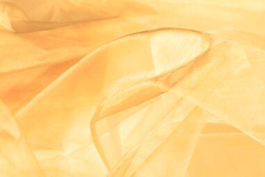 Feestkleding stoffen - Organza stof - geel goud - 4455-007