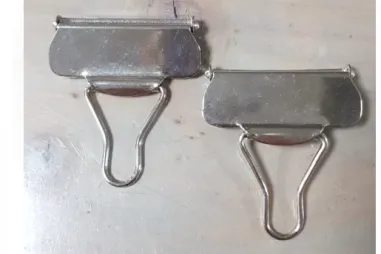 Verschlüsse/Schnallen - Tuinbroeksluiting 50 mm zilver C0138 (PER TWEE STUKS)