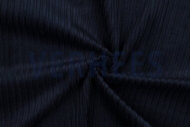 Ribcord stoffen - Ribcord stof - donkerblauw - 4358-003
