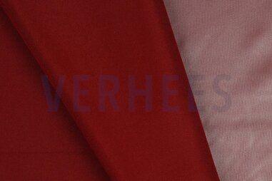 Meubelstoffen outlet - Polyester stof - outdoor waterproof - donkerrood - 4542-024