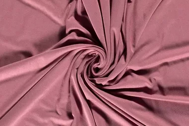 Roze stoffen - Tricot stof - uni - oudroze - 1773-014