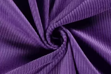 Ribcord und Velvet - Ribcord stof - grof - paars - 3044-245