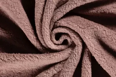 Goedkope fleece stoffen - Bont stof - teddy - licht mauve - 18494-042