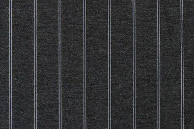 290gr/M² - Tricot stof - punta di rome stripe - grijs/blauw - 15084-600