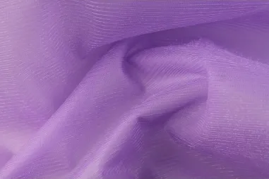 Goedkope stoffen - Tule stof - Sparkling Tule - lila - 4600-021