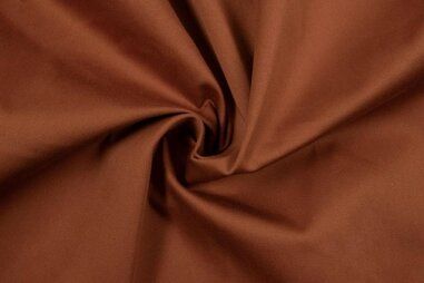Stretch stoffen - Stretch stof - Satin stretch - bruin - 0748-098