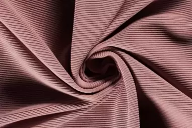 Mauve - Tricot stof - ottoman ribbel - mauve - 18493-043