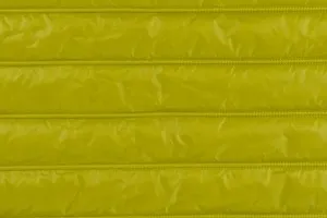 Gestepte voering stoffen - Doorgestikte stof - dyncy quilt - lime - 22503-240
