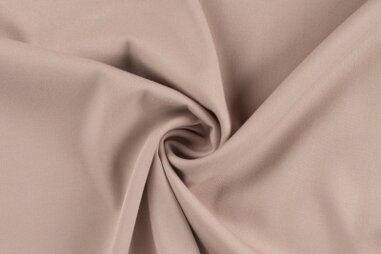 98% viscose, 2% elastan - Viscose stof - stretch - zandbeige - MR1095-052