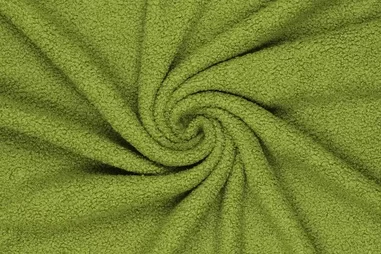 Fur - Bont stof - tedolino fur - appelgroen - 0943-316