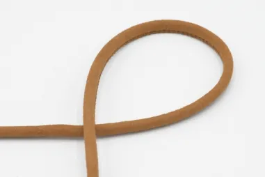 6 mm Band - Suede koord rond 6 mm - XCR0016-557-006 - caramel