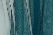 Katoenen stof - boerenbont ruit (0,8 cm) - petrol - 3087-049 - Tule stof - royal tule - petrol - 4460-058
