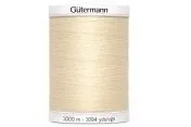 Naaigaren - Gütermann naaigaren - 1000 meter - ecru 414 op=op